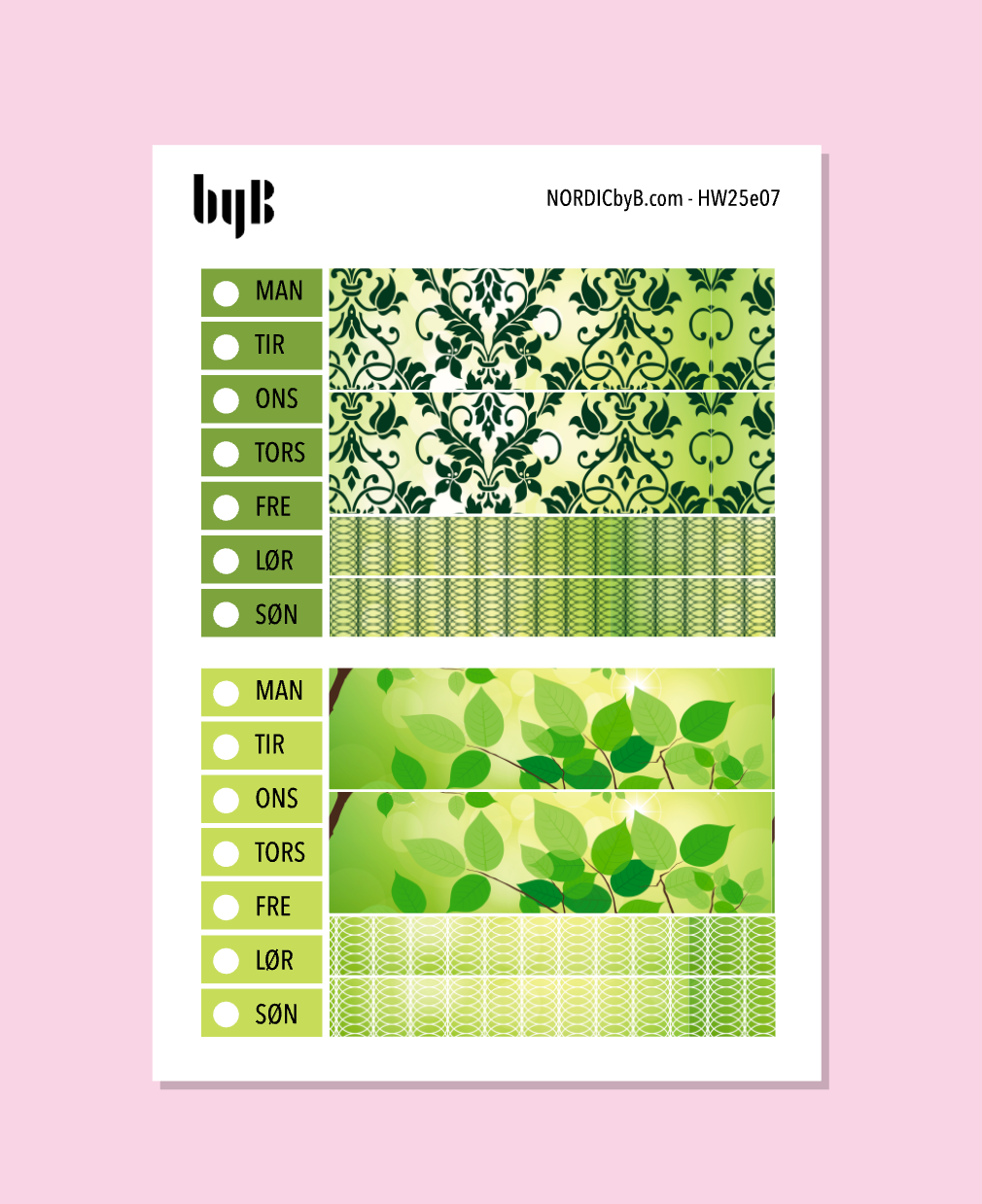 2 x Hobonichi Weeks Kit: Washi + Days