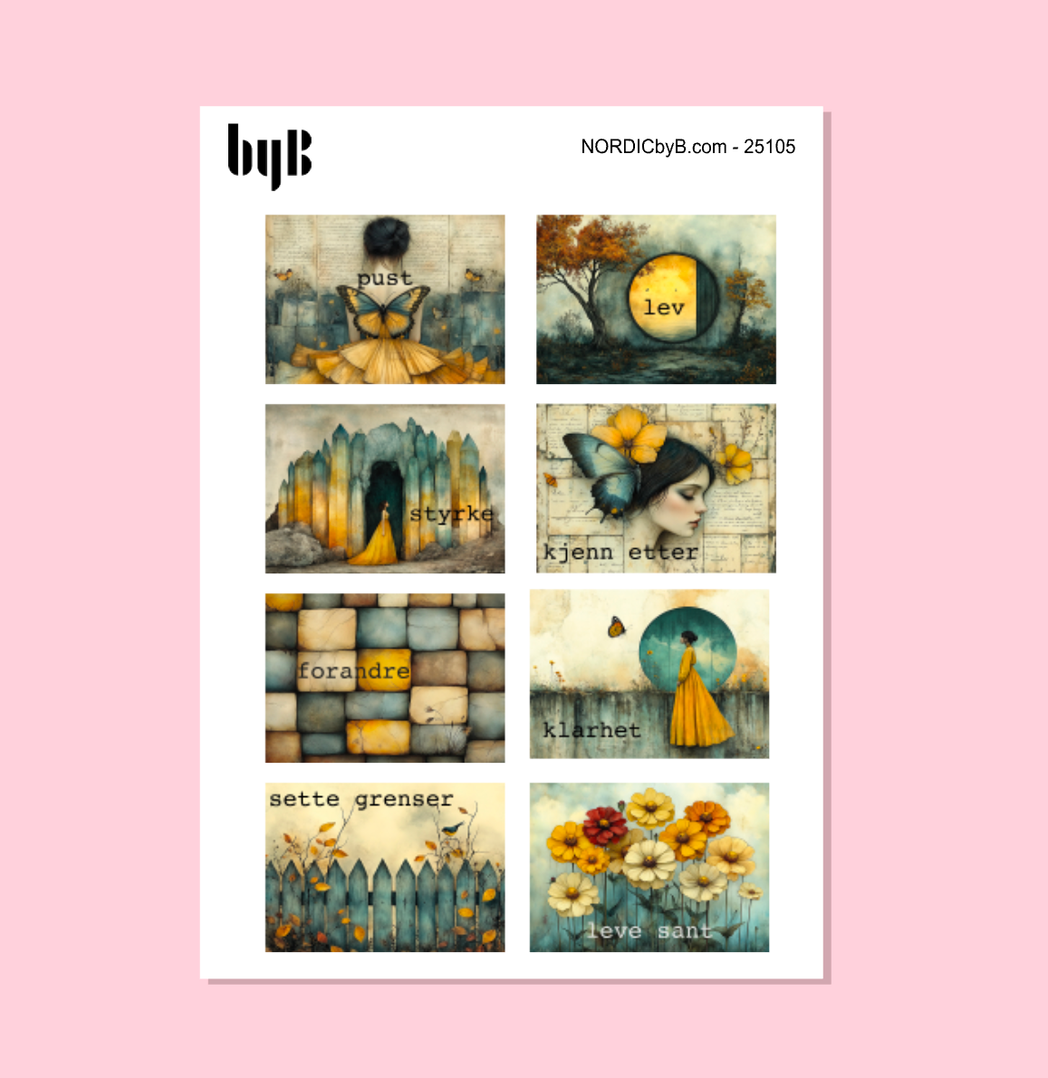 ORD FOR DAGEN Sticker Sheet