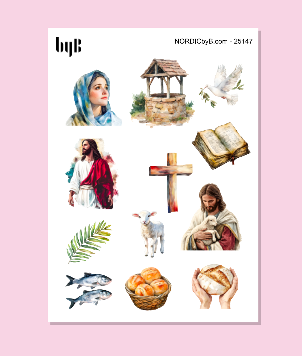 Biblical Sticker Sheet