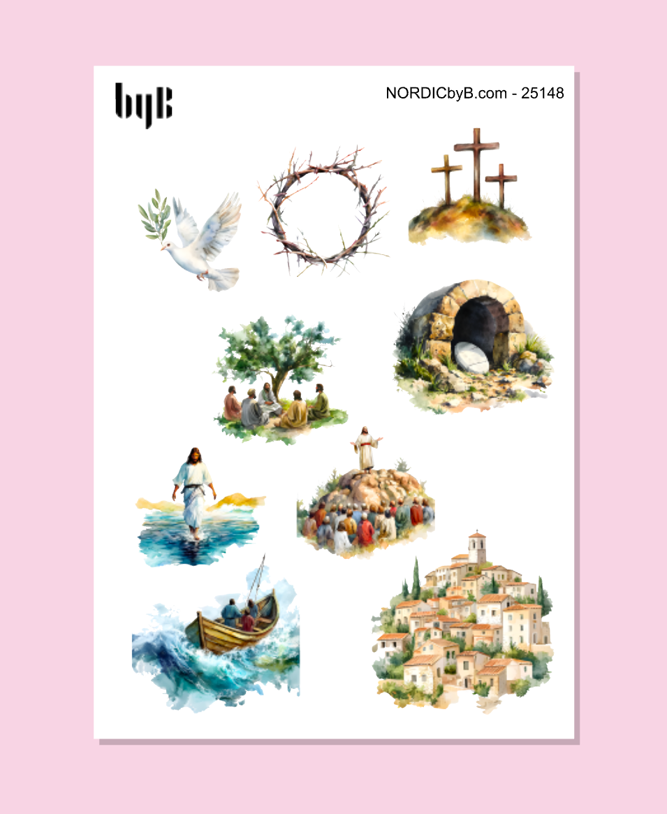 Biblical Sticker Sheet