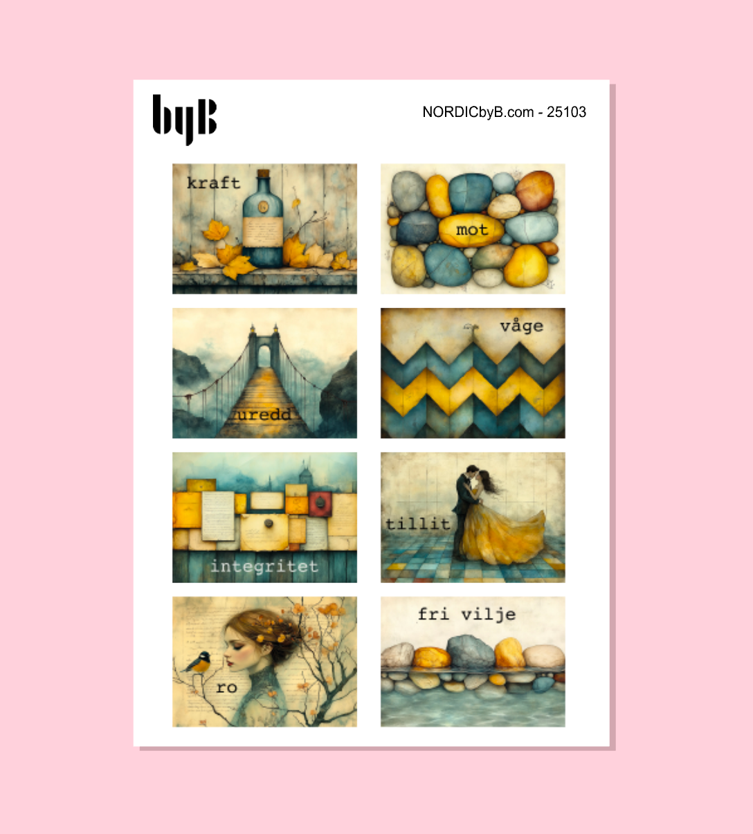 ORD FOR DAGEN Sticker Sheet