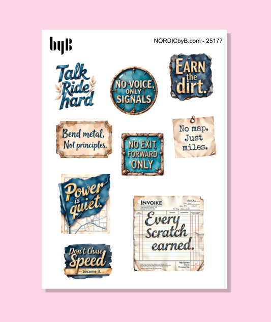 Man World Sticker Sheet