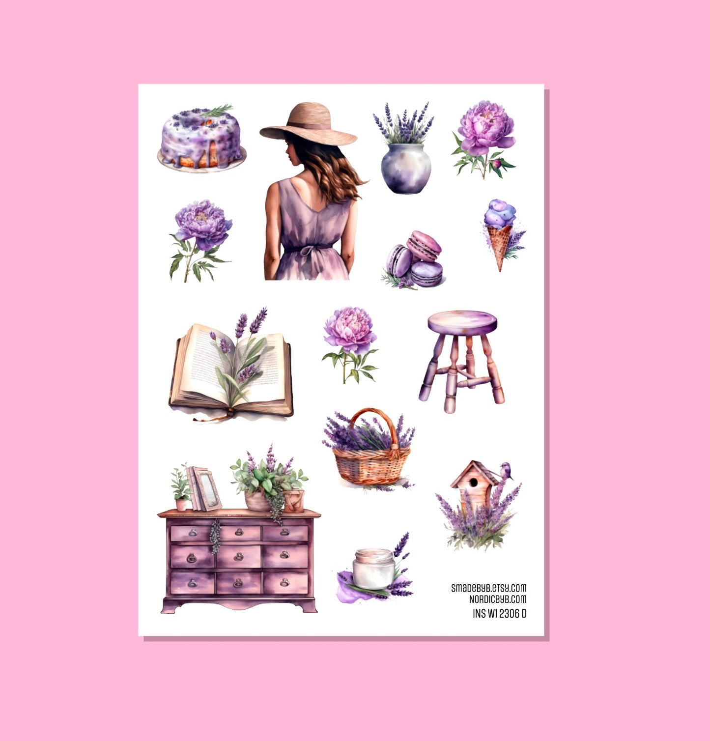 2306 INSIGHTbyB Planner Kit W1 - 4 sheets