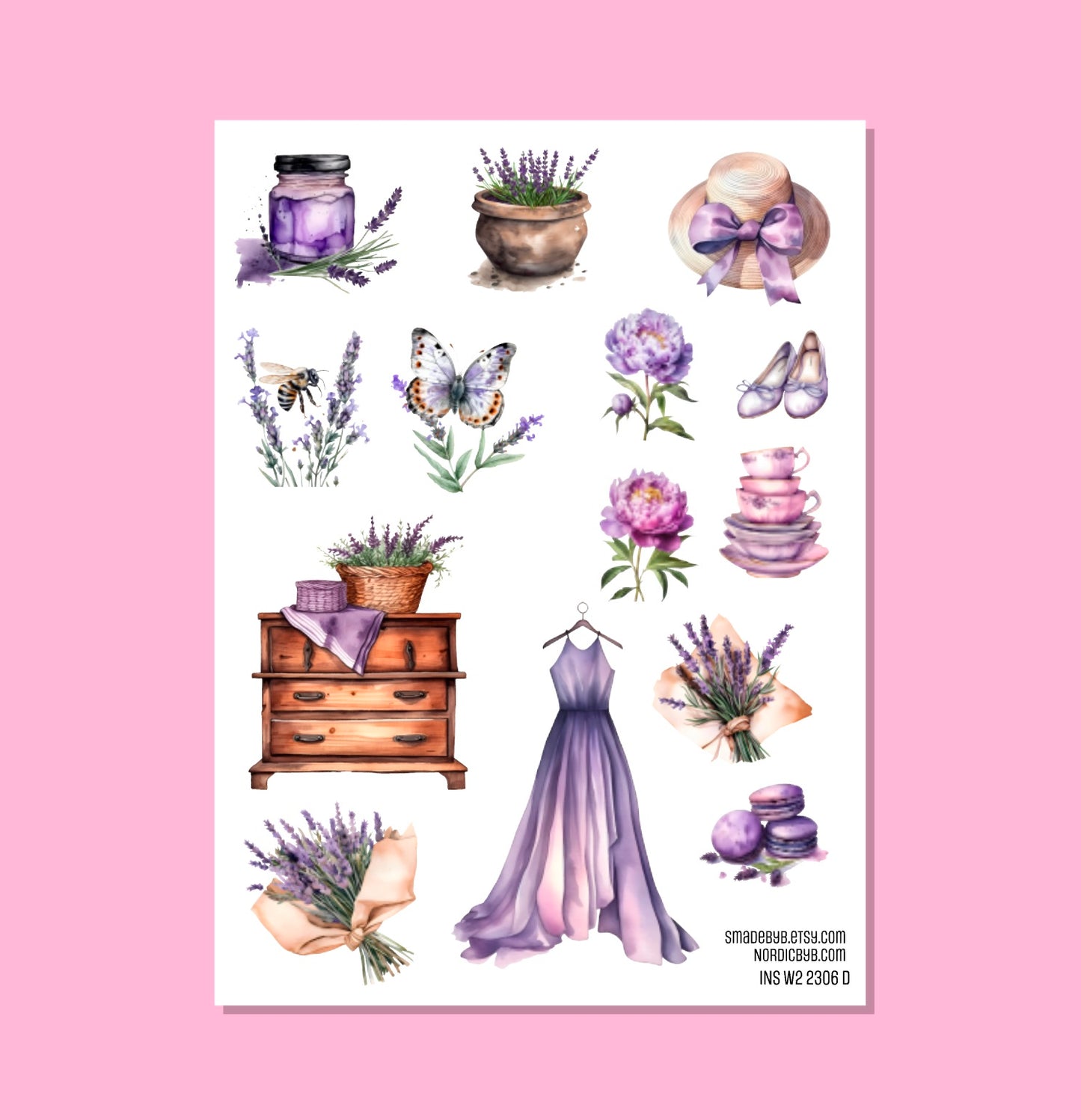 2306 INSIGHTbyB Planner Kit W2 - 4 sheets