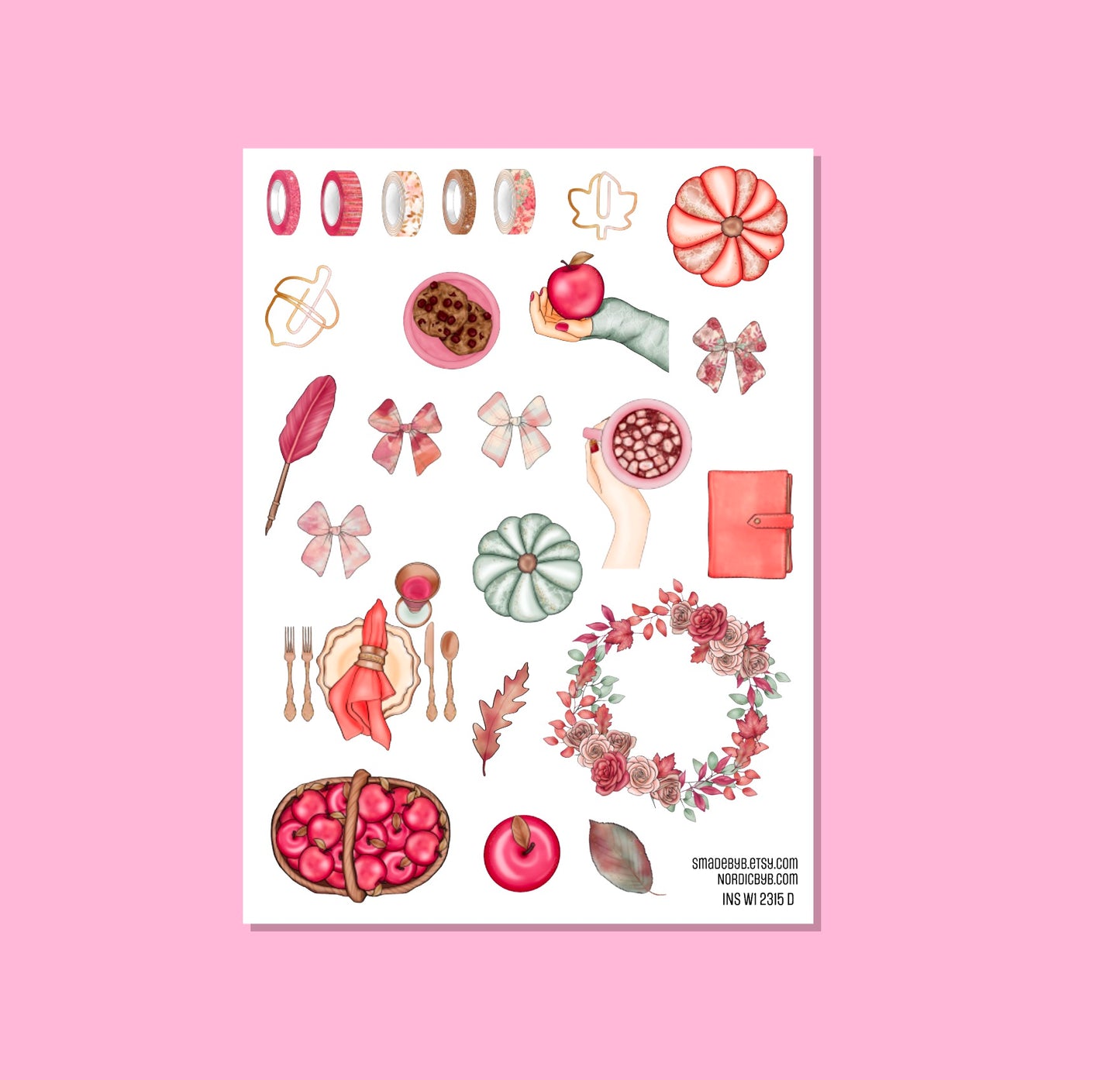 2315 INSIGHTbyB Planner Kit W1 - 4 sheets