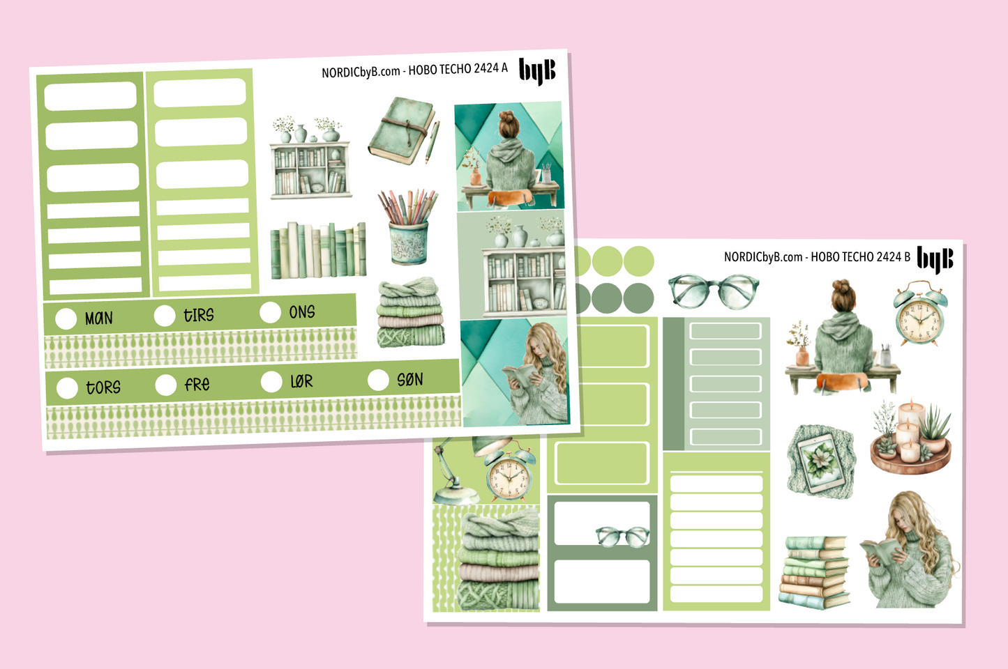 2424 Hobonichi Techo Cousin Kit - 2 ark