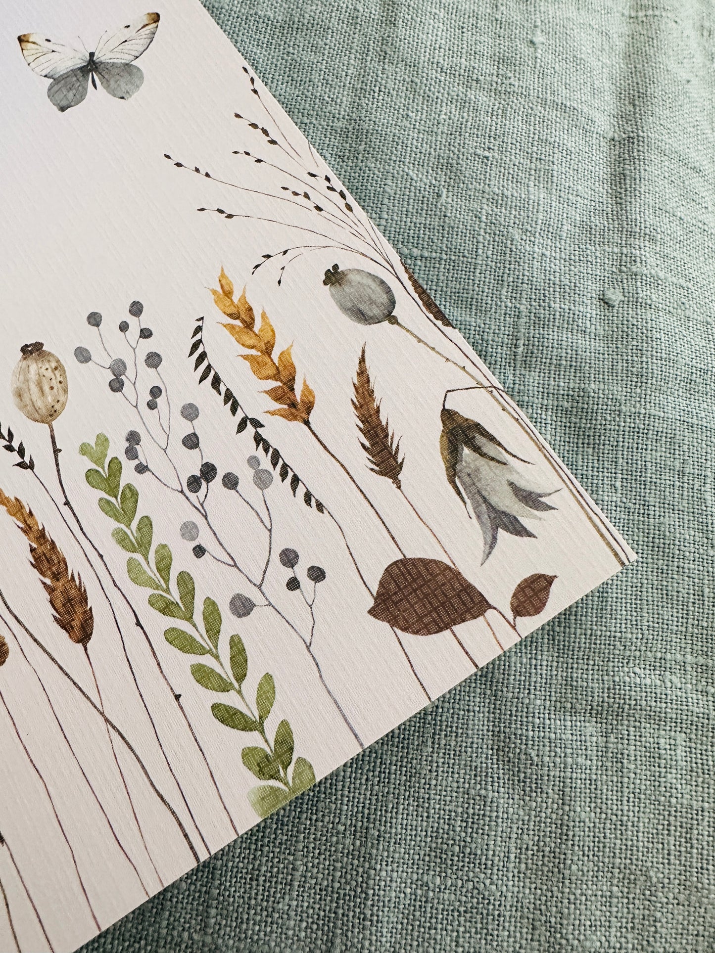 A5 Paper Pad, Mixed Paper Styles: Vellum, Card Board, Metallic Foil