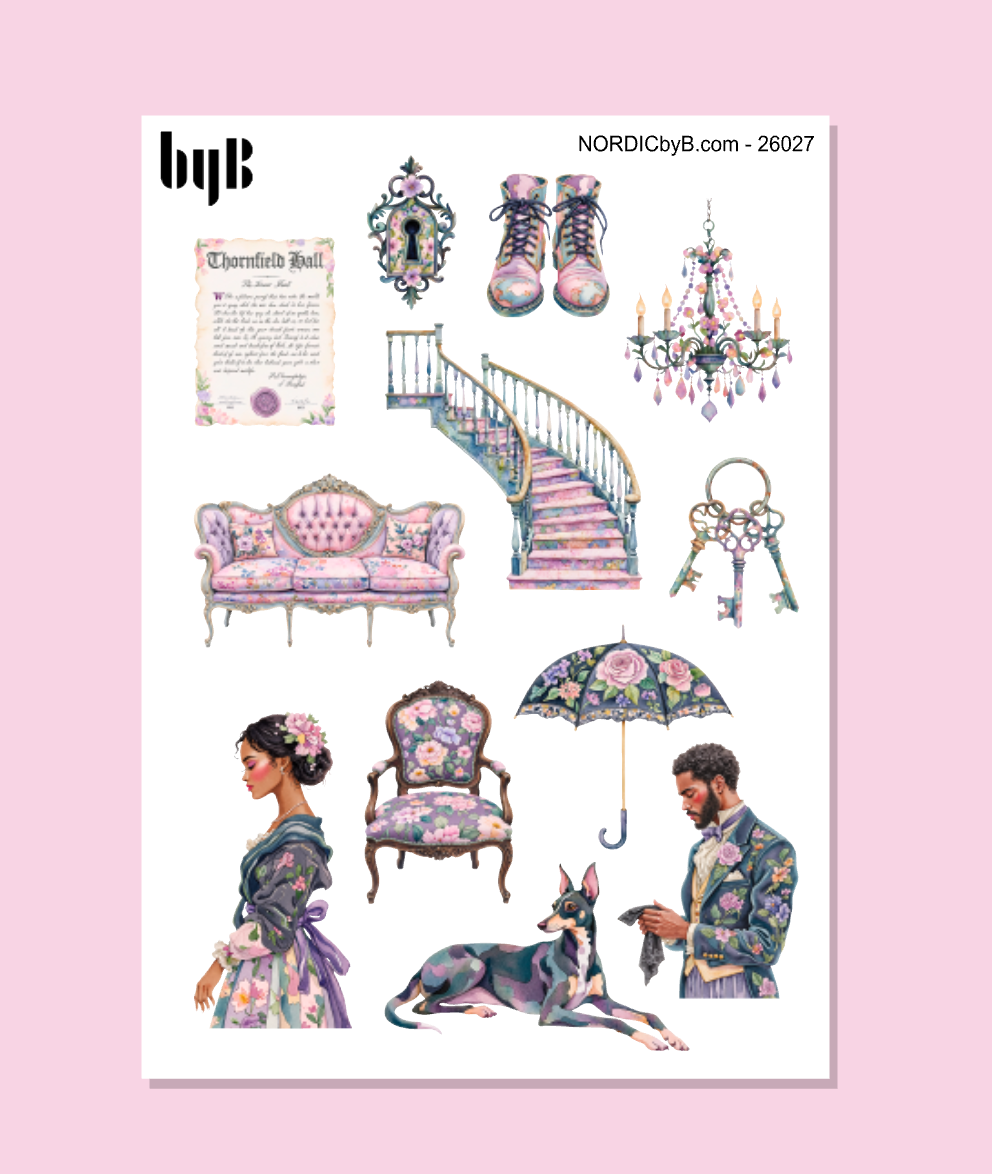 Regency Stickers - Sticker Sheet