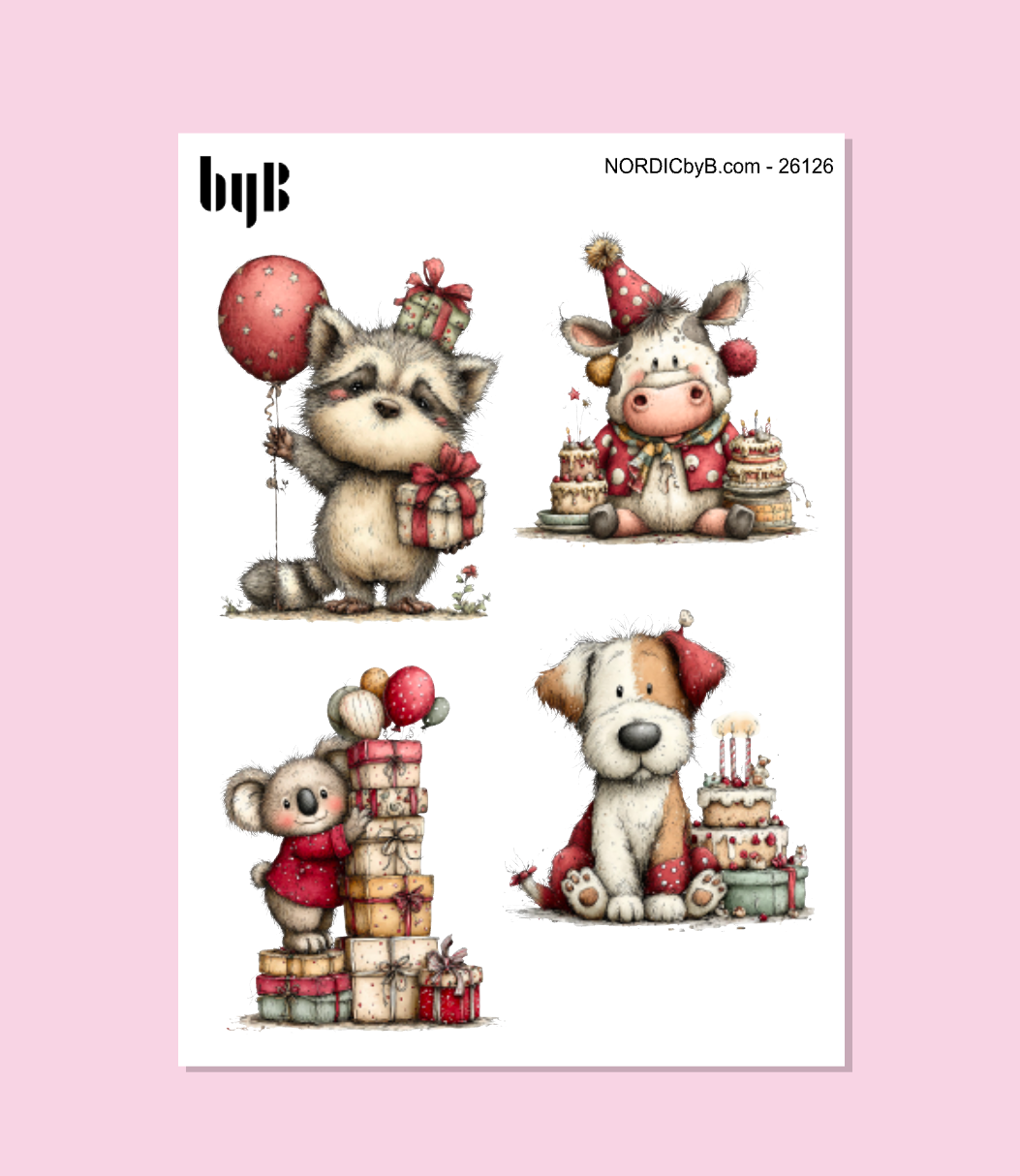 Fun Party Stickers