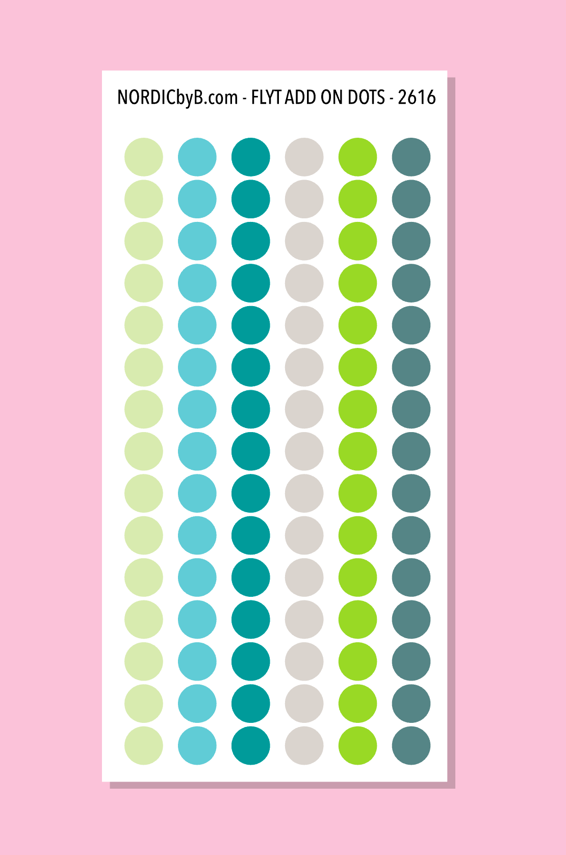 2616 FLYT-BUDSJETT for notatblokk (ny) - pakkedeal/enkeltark