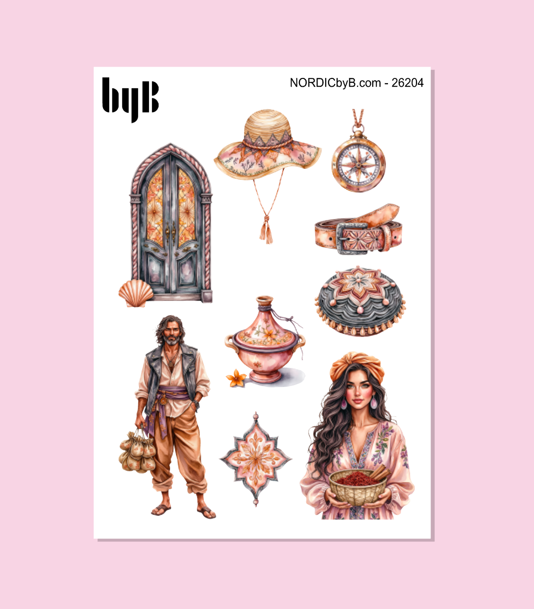 Sahara Vibe Stickers