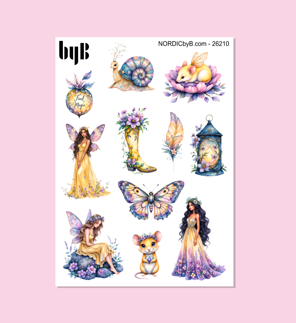 Fairy Garden Stickers