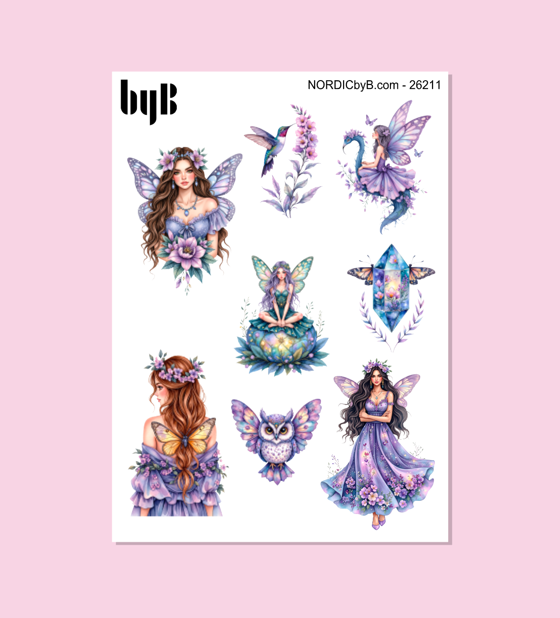 Fairy Garden Stickers