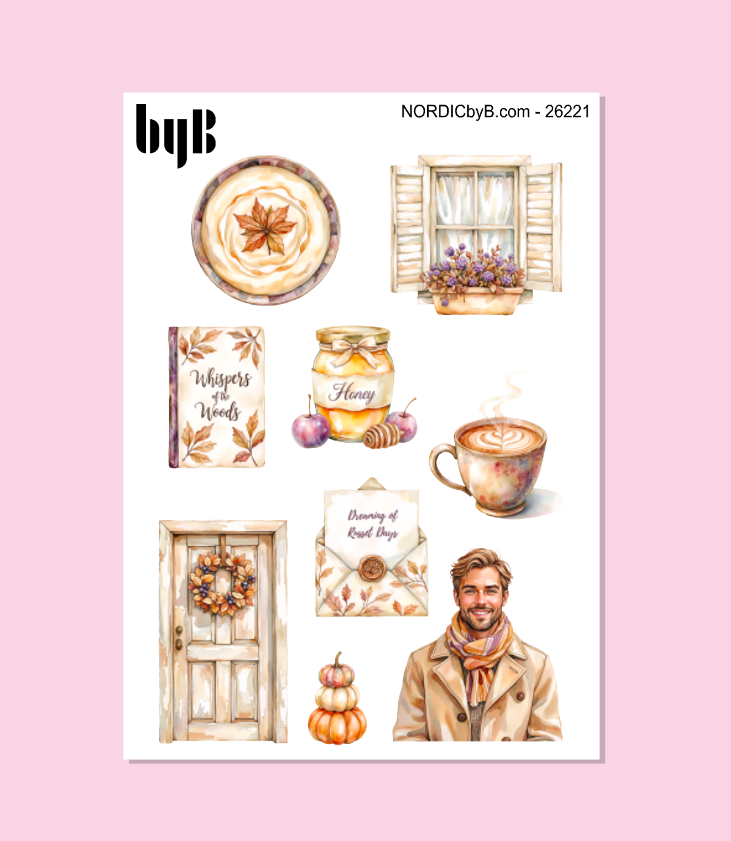 Country Fall Stickers