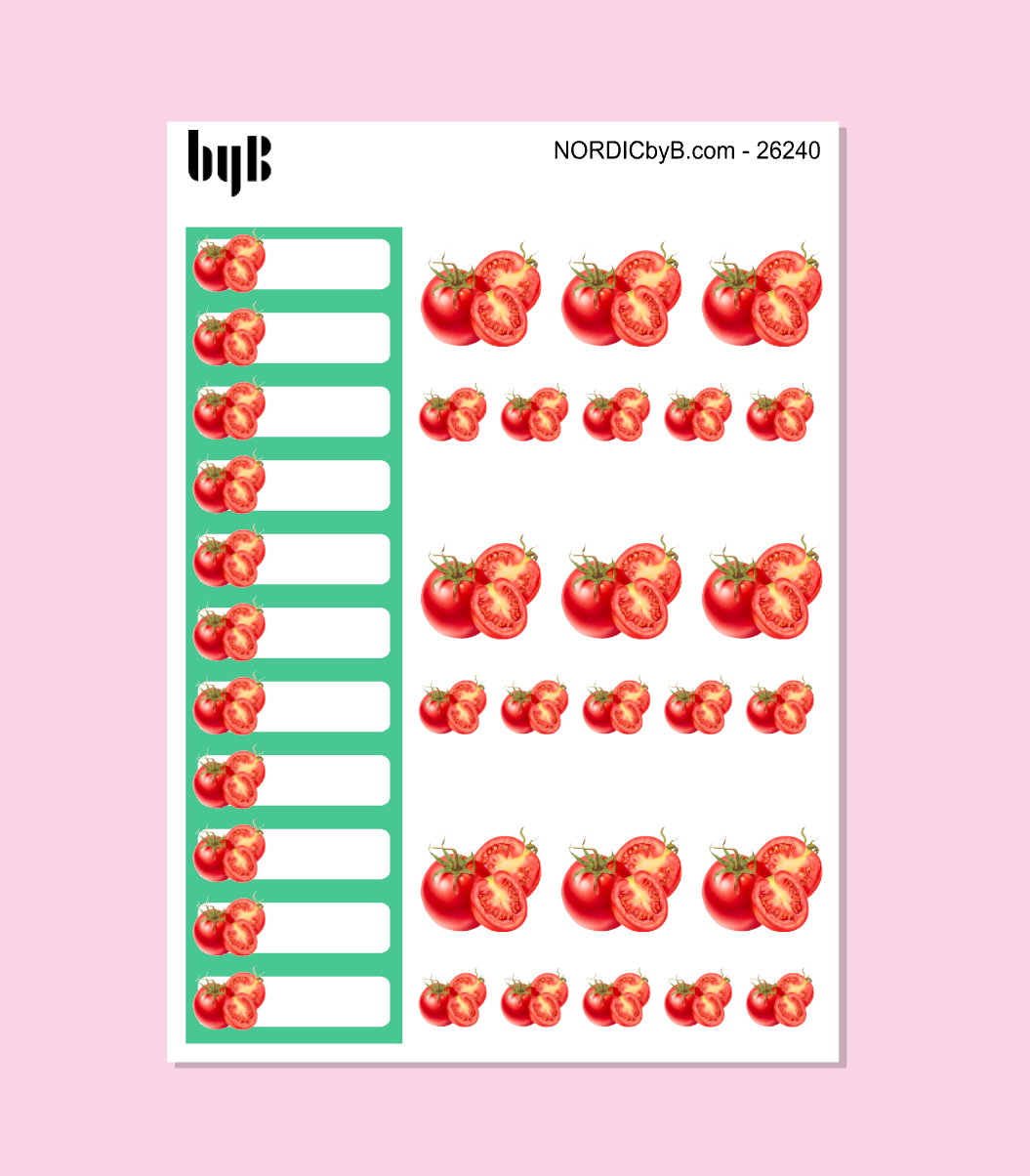 TOMAT Garden Planning Stickers
