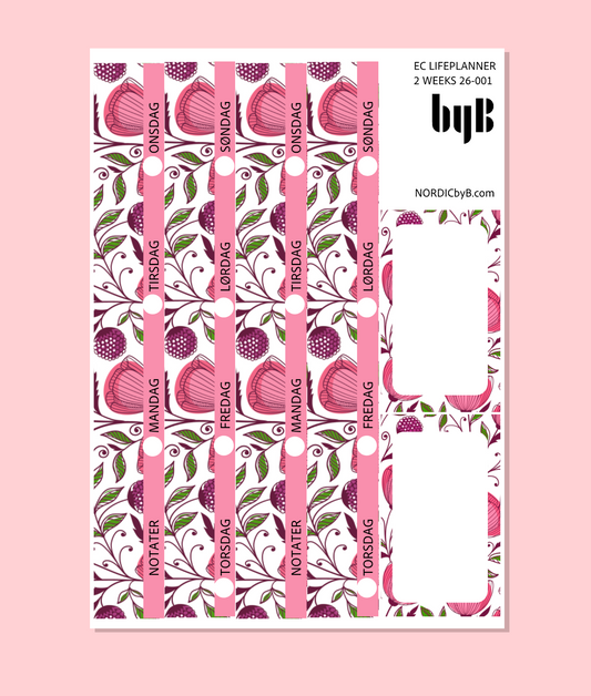 EC LIFEPLANNER WEEKS PAGE (2 weeks) LP W 26-001