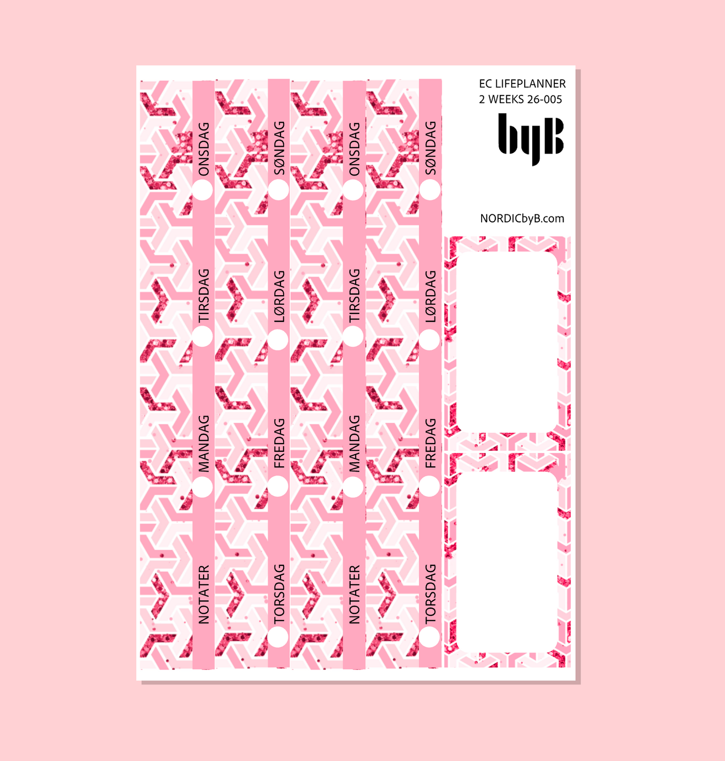 EC LIFEPLANNER WEEKS PAGE (2 weeks) LP W 26-005