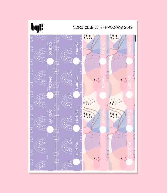 KIT 2542 WEEKLY PAGES - HAPPY PLANNER CL.VERT.