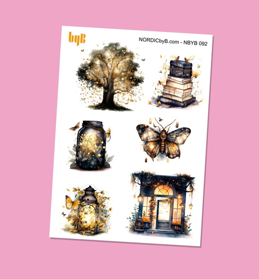 Enchanted Mystical Sticker Sheet