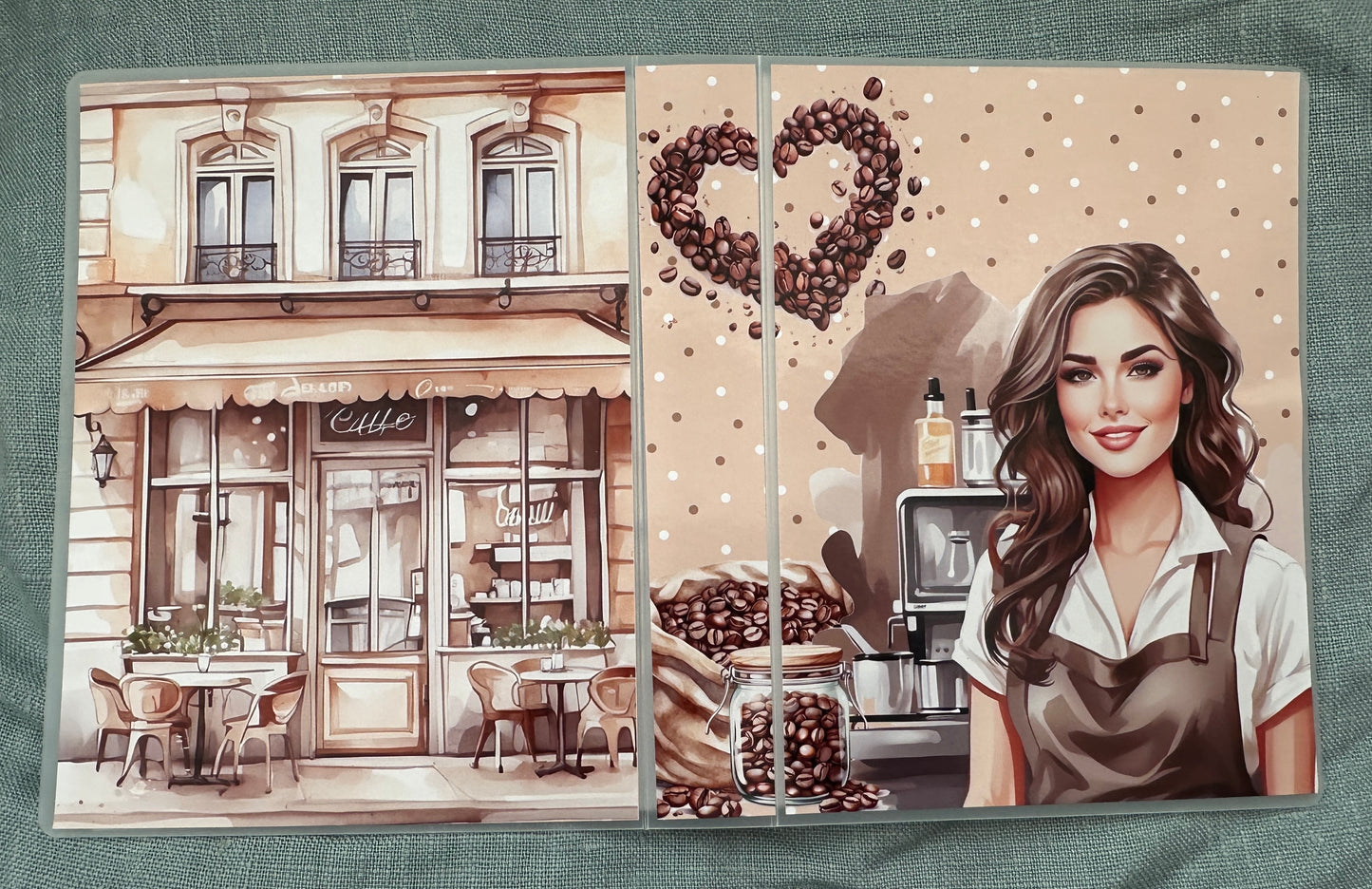 Coffee Shop … sticker album SMALL