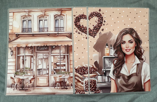 Coffee Shop … sticker album SMALL