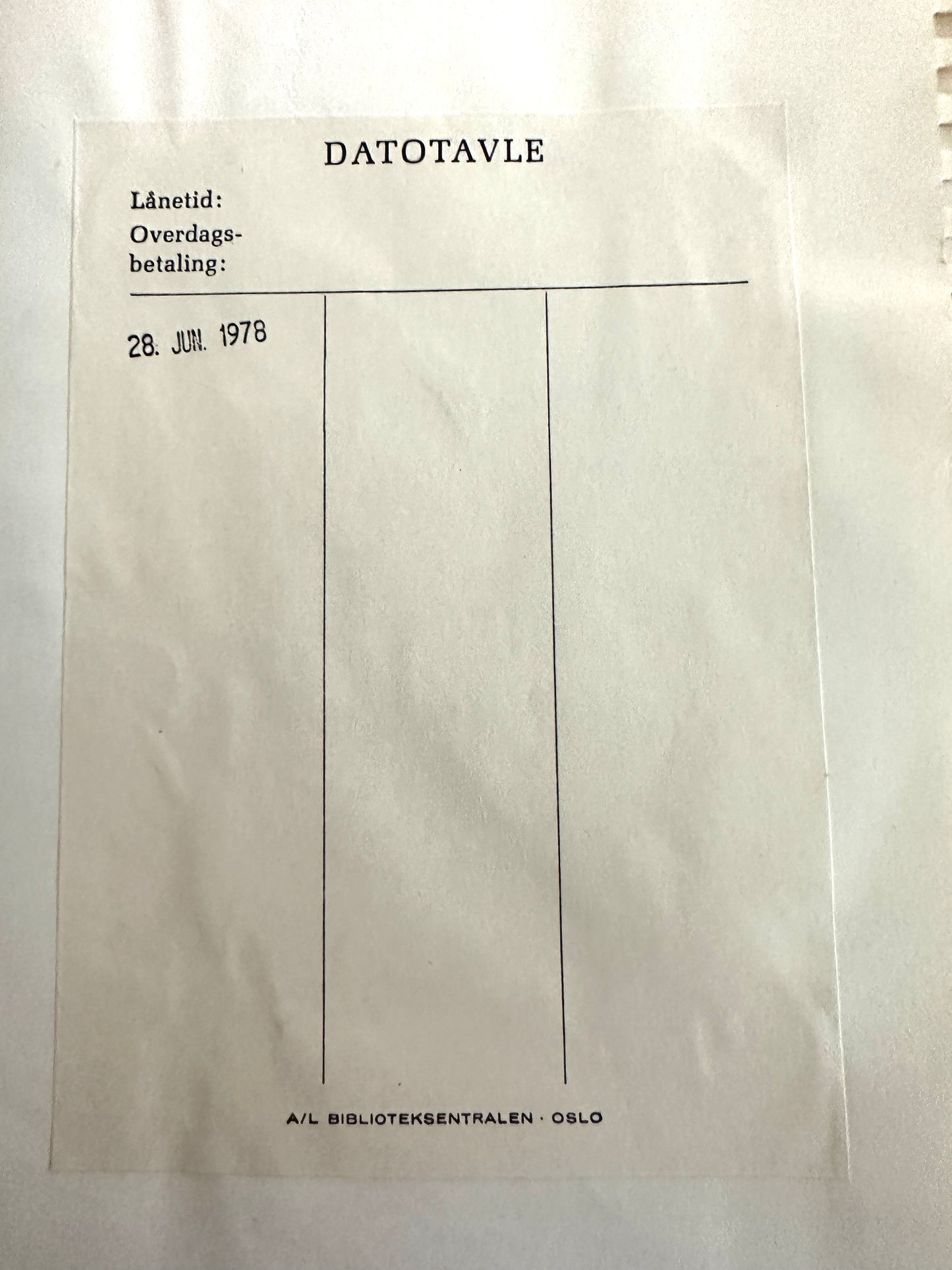 Old Norwegian Fairytale Note Book Paper