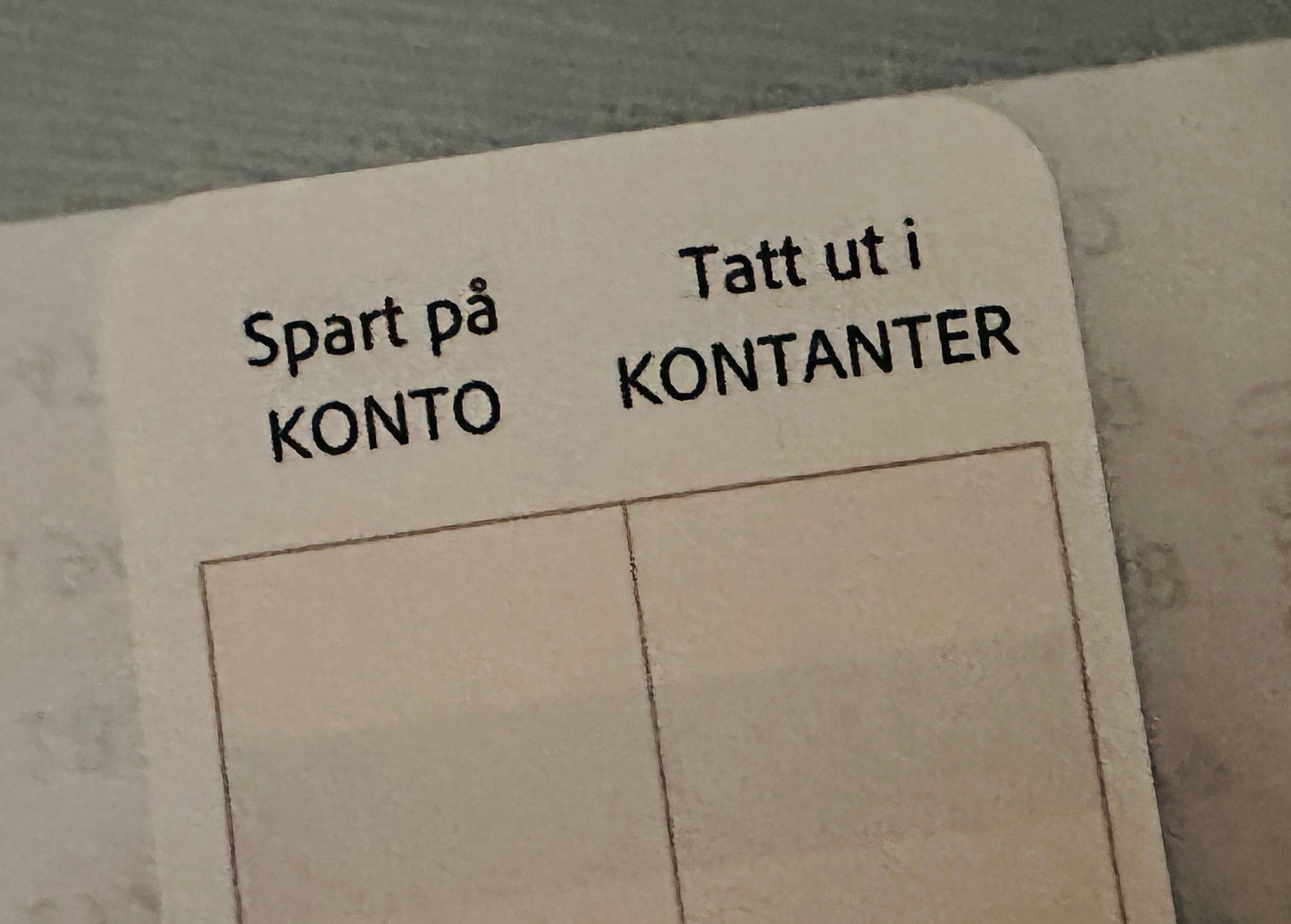 SPAREUTFORDRING 2026 - 2 TERNINGER