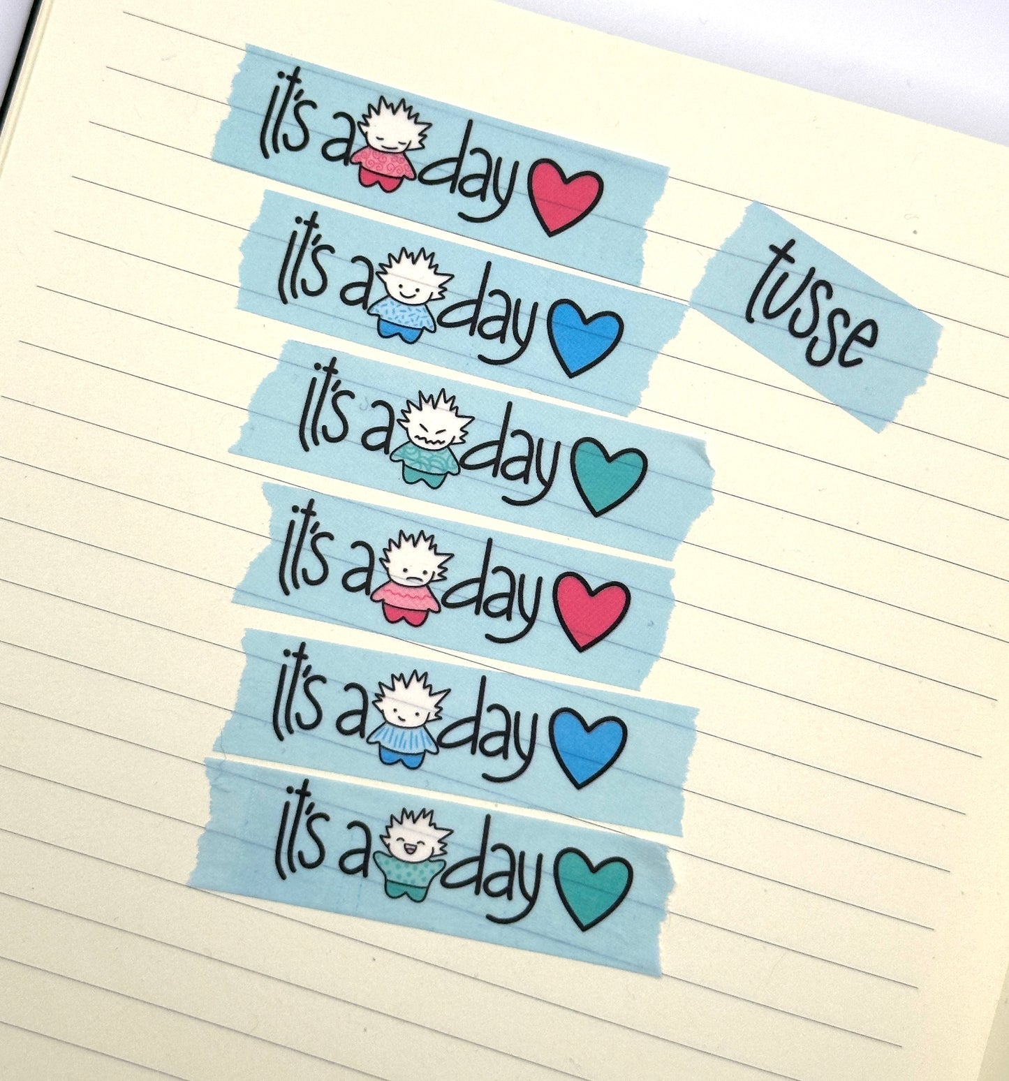 WASHI TAPE - TUSSE moods/mood tracker