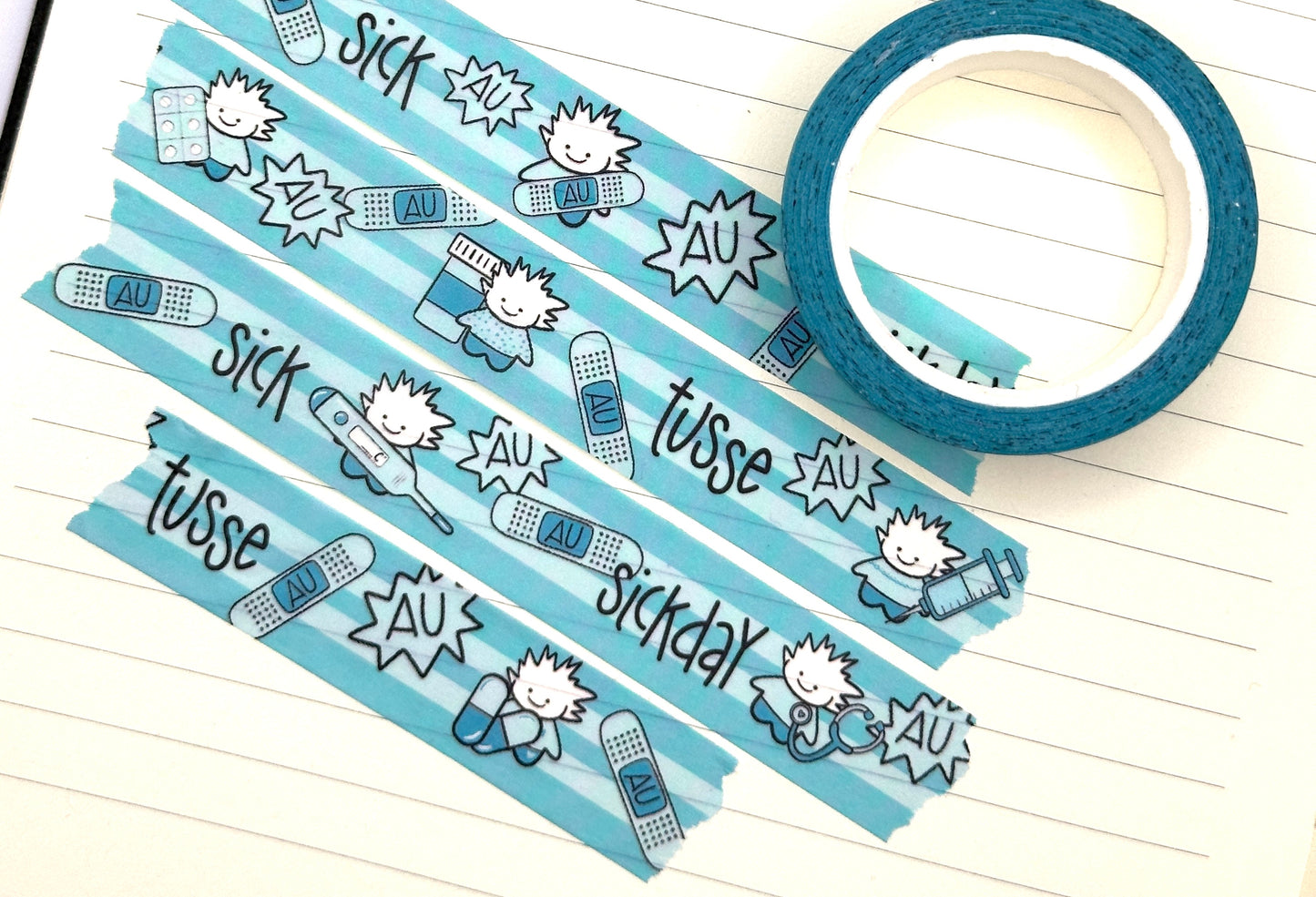 WASHI TAPE - TUSSE SickDay