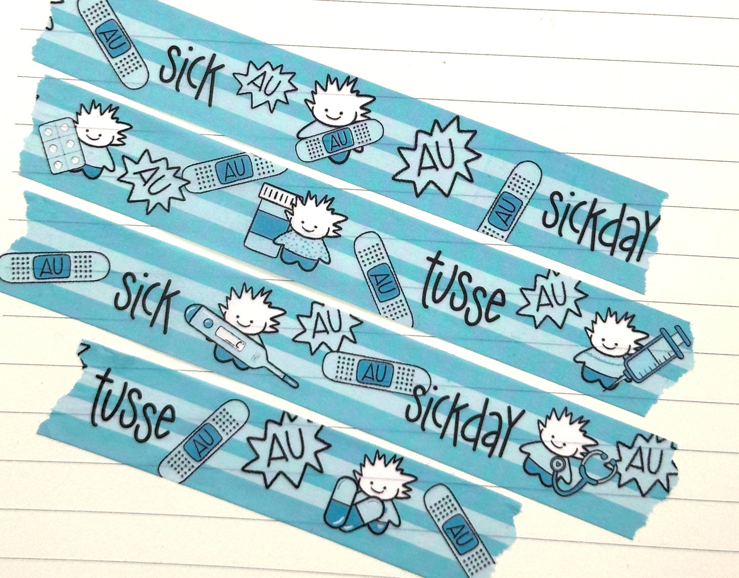 WASHI TAPE - TUSSE SickDay
