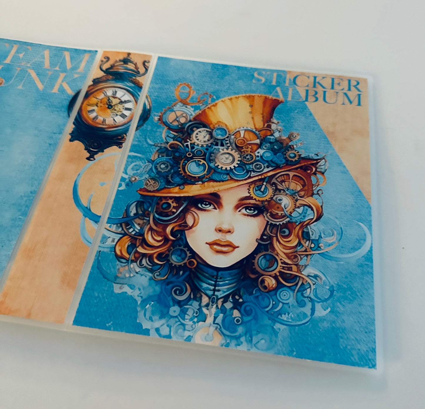 STEAMPUNK sticker album