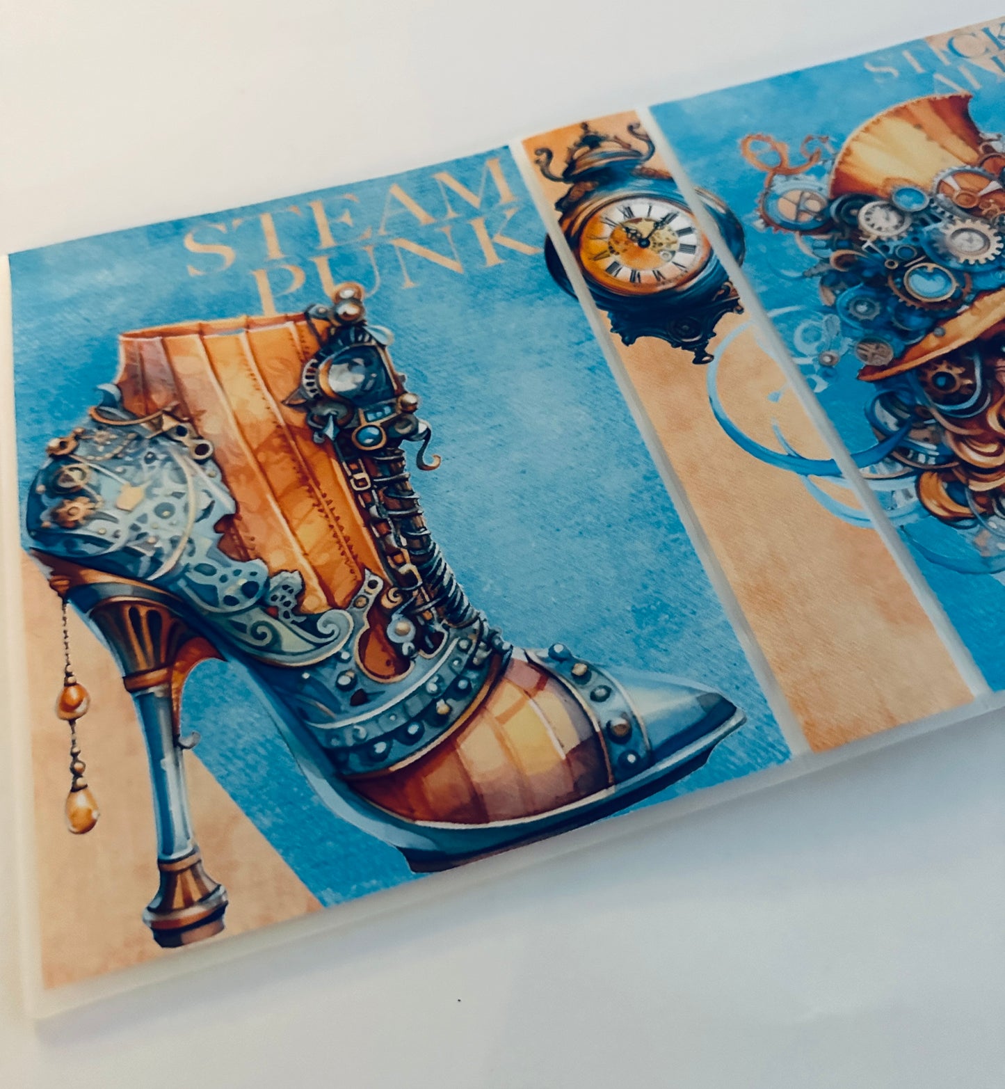 STEAMPUNK sticker album