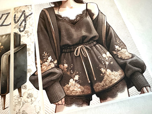 DARK & COZY sticker album