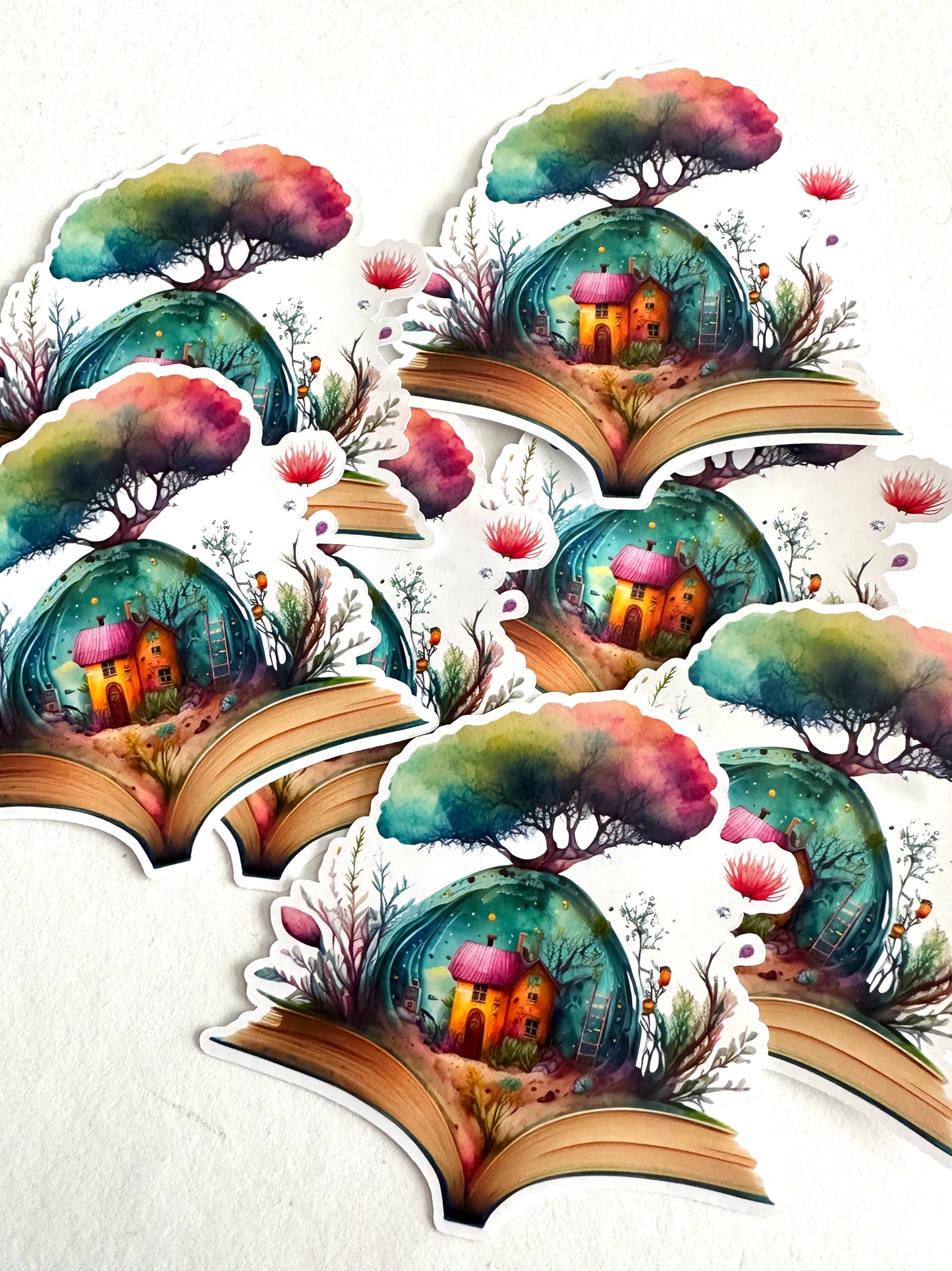 BOKBOBLE die cut Glossy Sticker