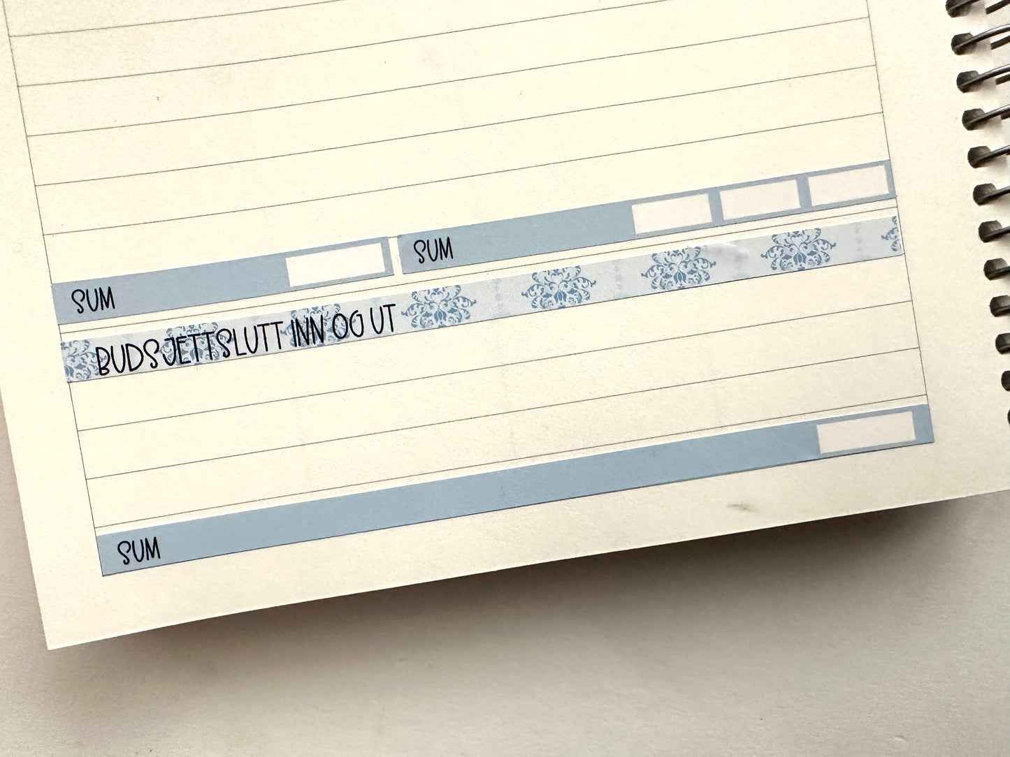 2401 A) BUDSJETT ARK