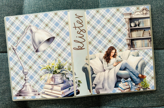 SILVER & BLUE BOOKS sticker album