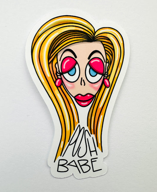 Posh Babe FRUSTRERTE FRUER Klistermerke