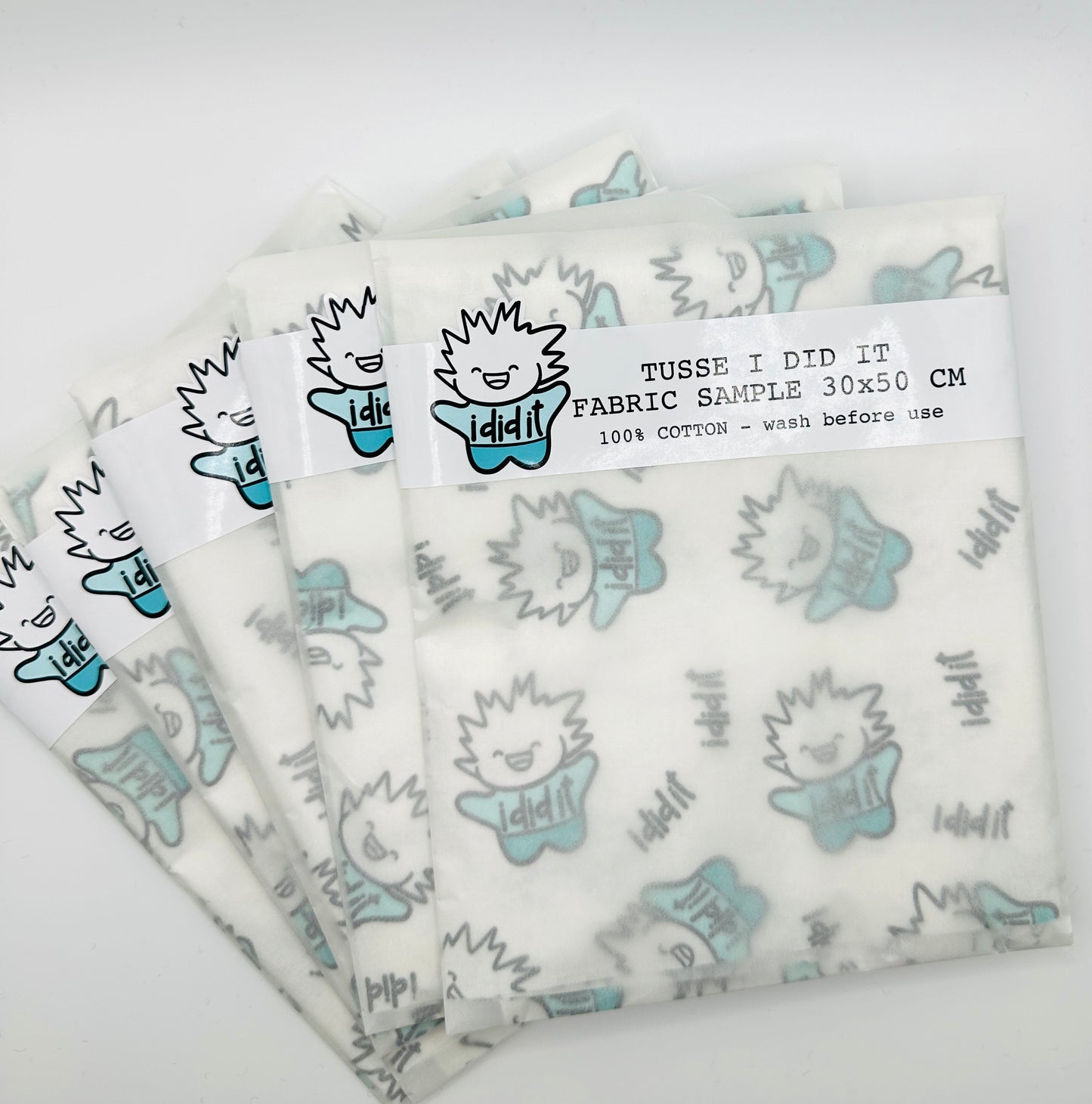 Fabric Sample TUSSE I DID IT 100% cotton
