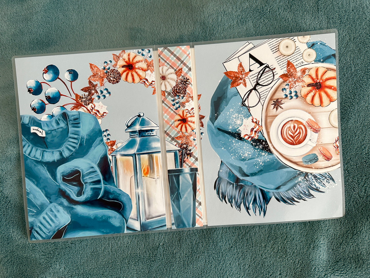 BLUE AUTUMN sticker album