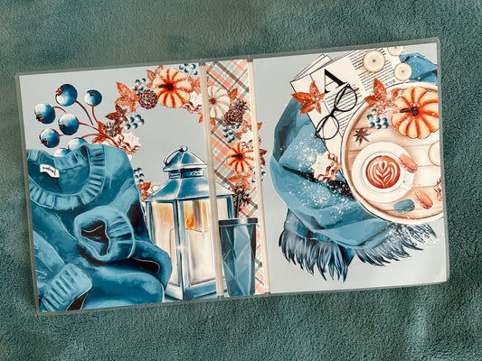 BLUE AUTUMN sticker album