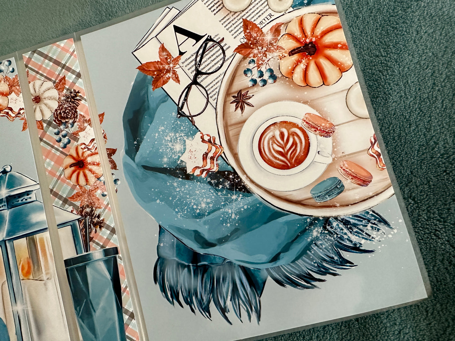 BLUE AUTUMN sticker album