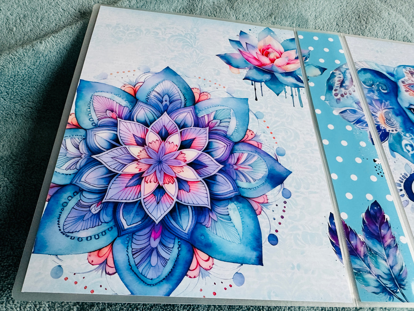 BLUE BOHO sticker album