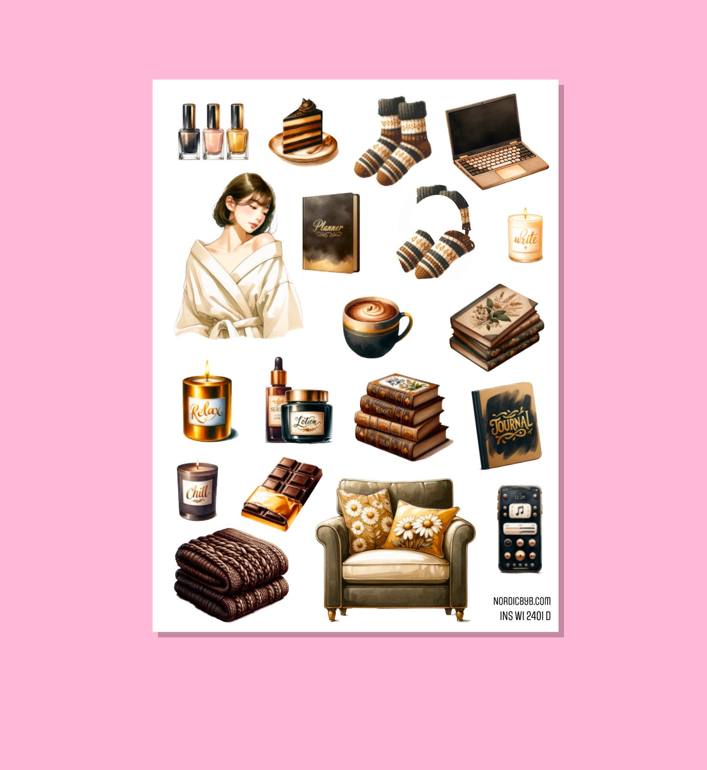 2401 INSIGHTbyB Planner Kit - 4 sheets