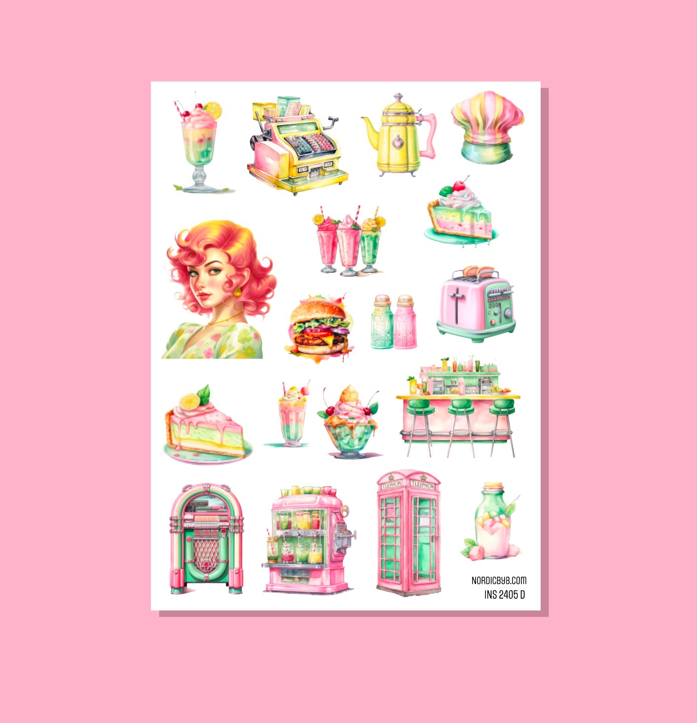 2405 MYSTERY INS Planner Kit - 4 sheets