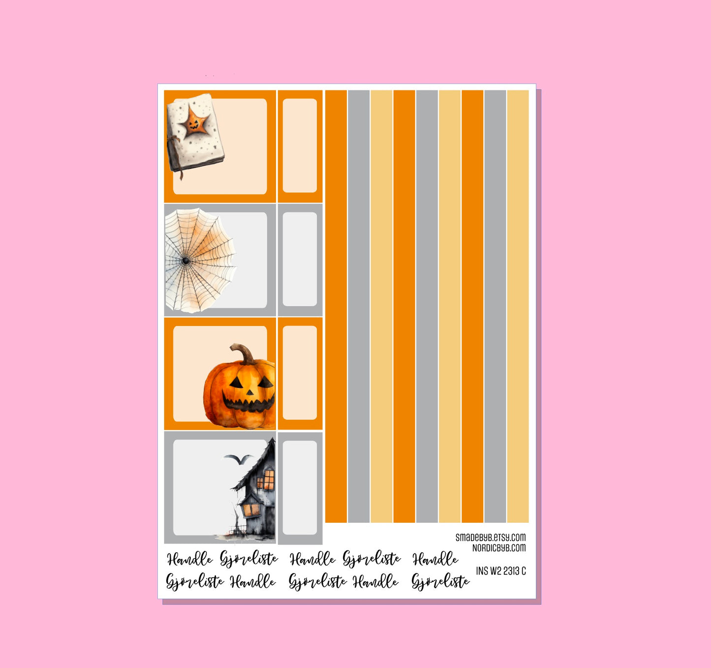 2313 INSIGHTbyB Planner Kit W2 - 4 sheets