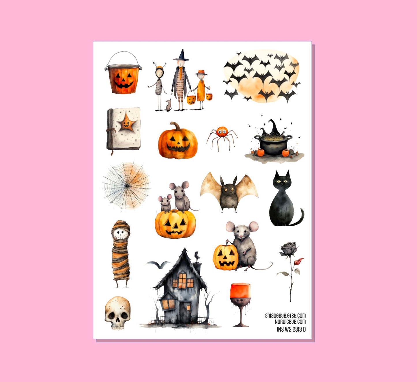 2313 INSIGHTbyB Planner Kit W2 - 4 sheets