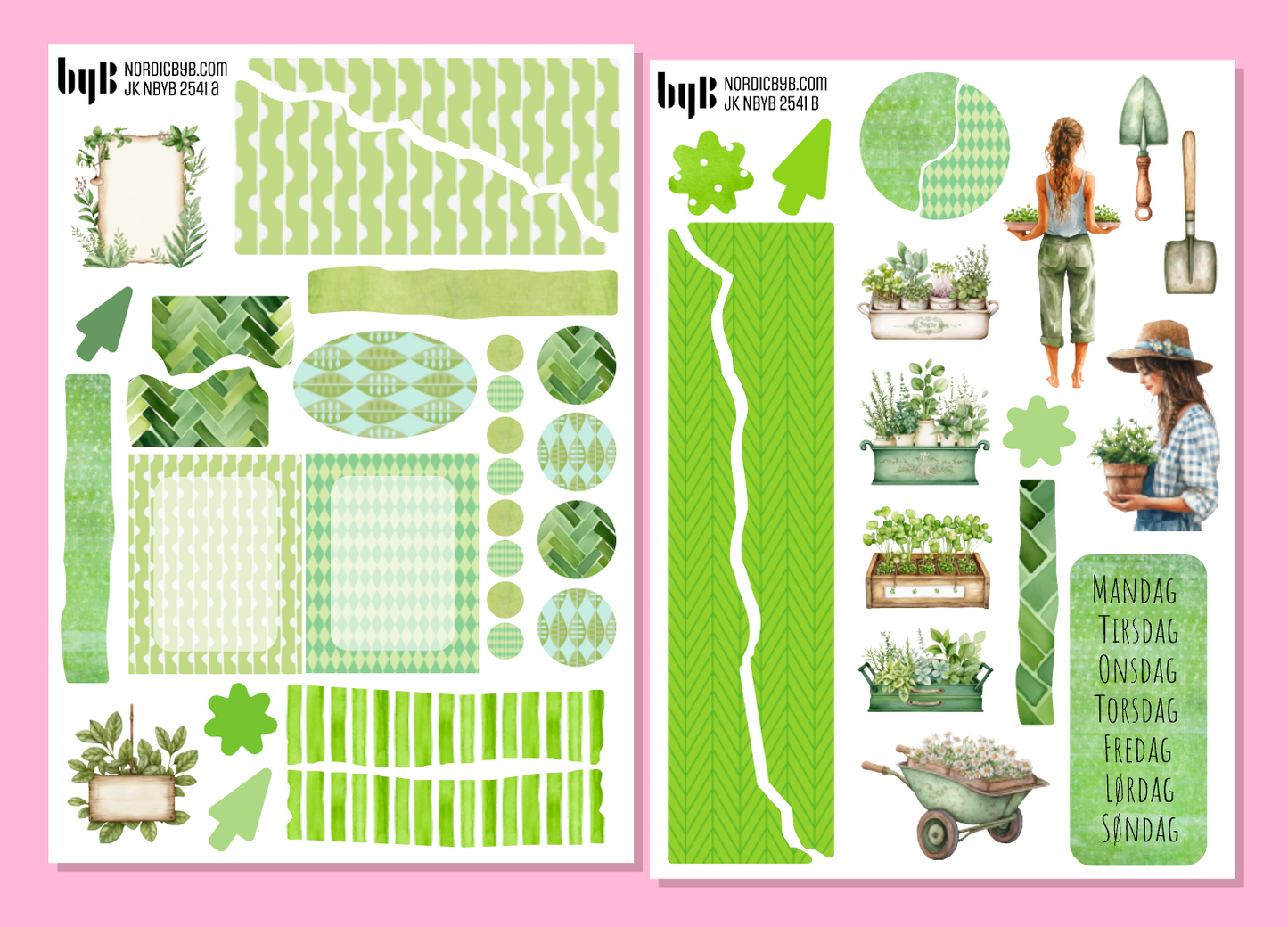 2541 GARDENING Journaling Kit