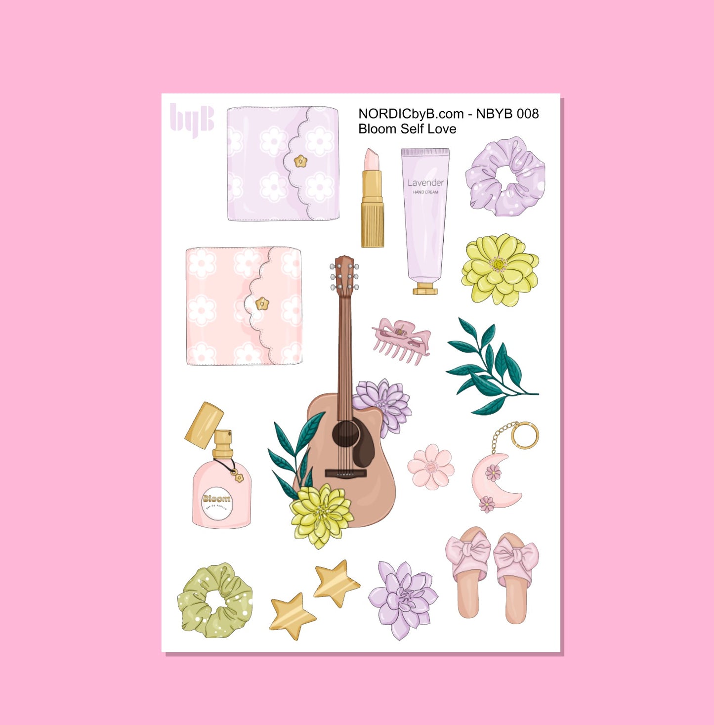 BLOOM SELF LOVE - Sticker Sheet