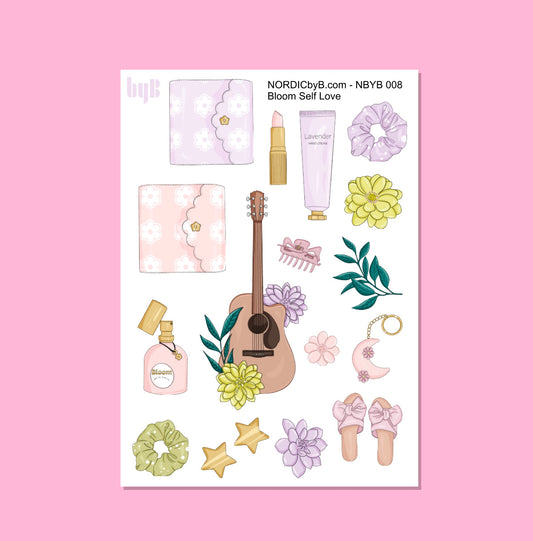 BLOOM SELF LOVE - Sticker Sheet