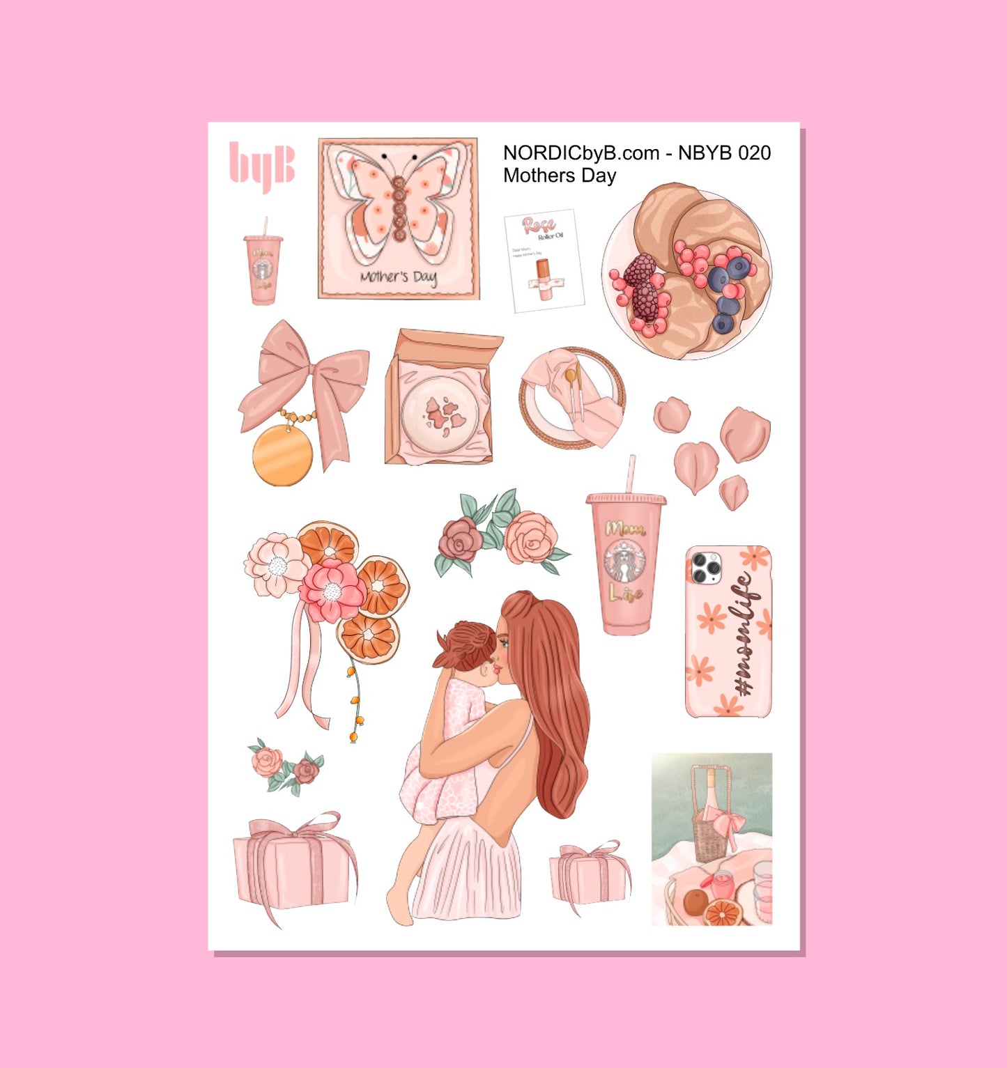 MOTHERS DAY - Sticker Sheet